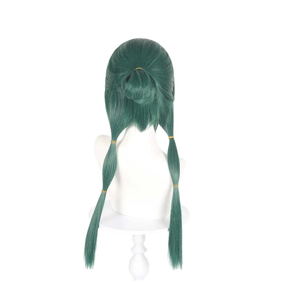 Kusuriya No Hitorigoto Maomao Anime Character Cosplay Green Wig Heat Resistant Synthetic Hair Accessories Props
