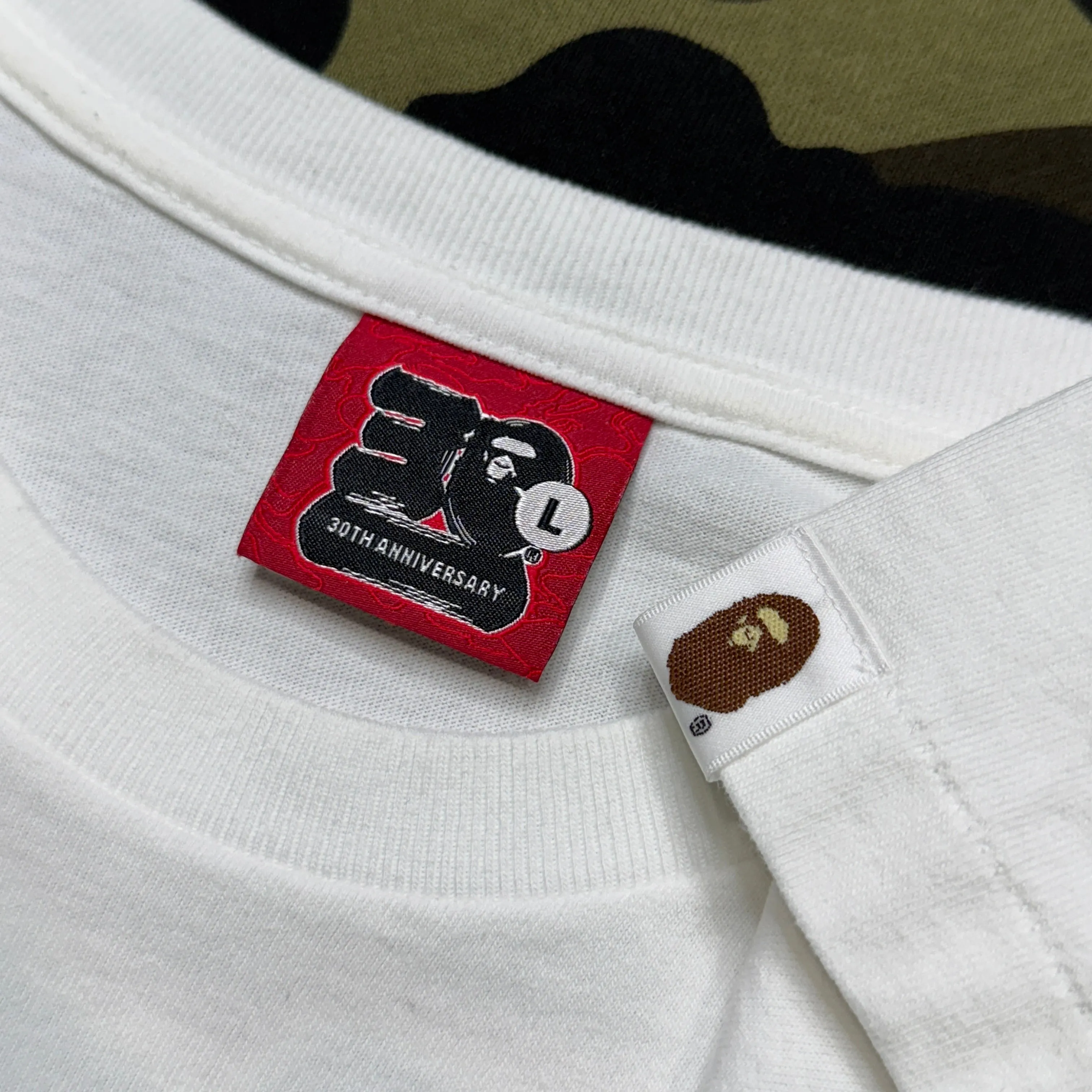 [L] Bape Sapporo Camo Anniversary Tee