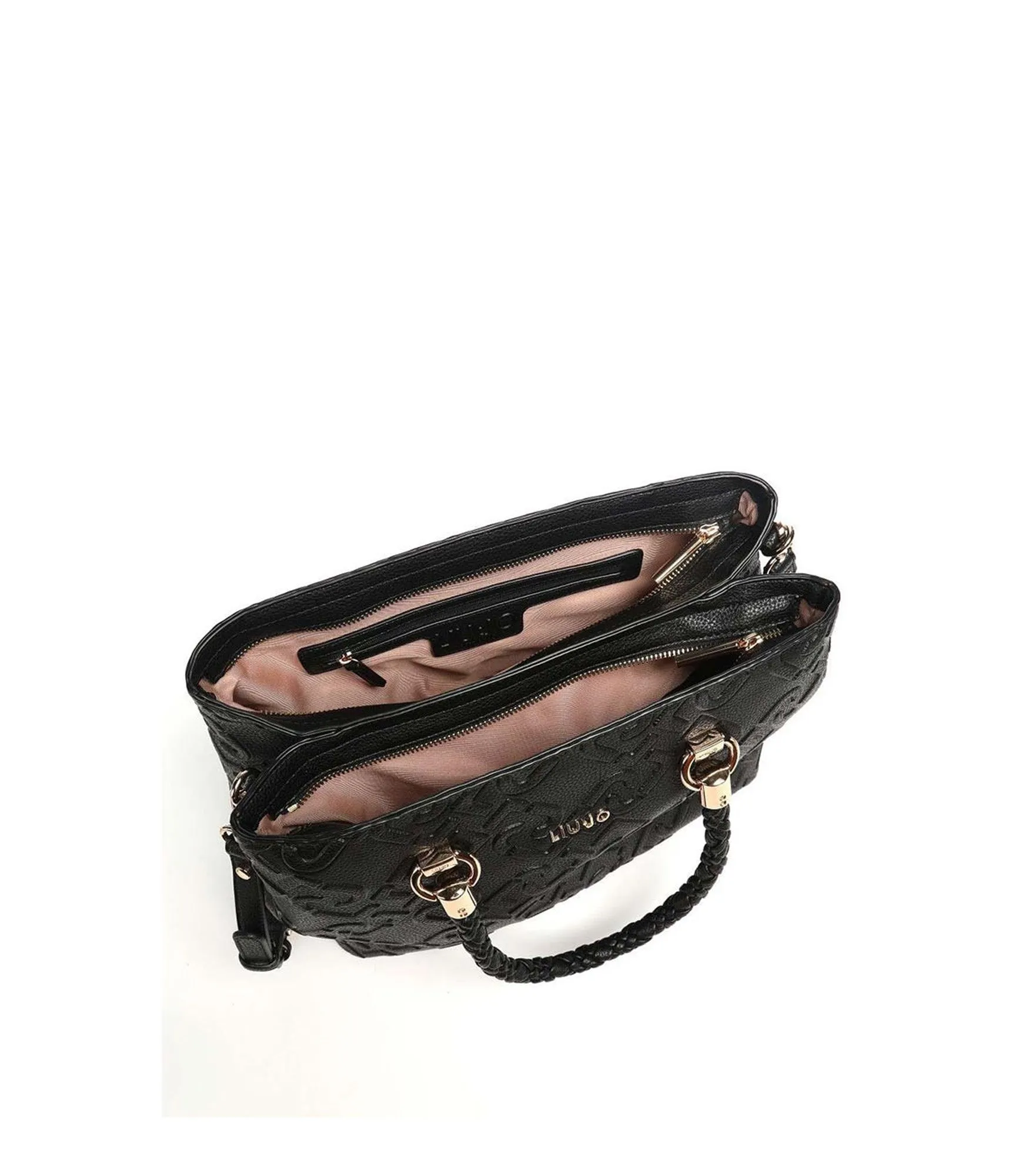 L Satchel Double Liu Jo Manhattan - Nero