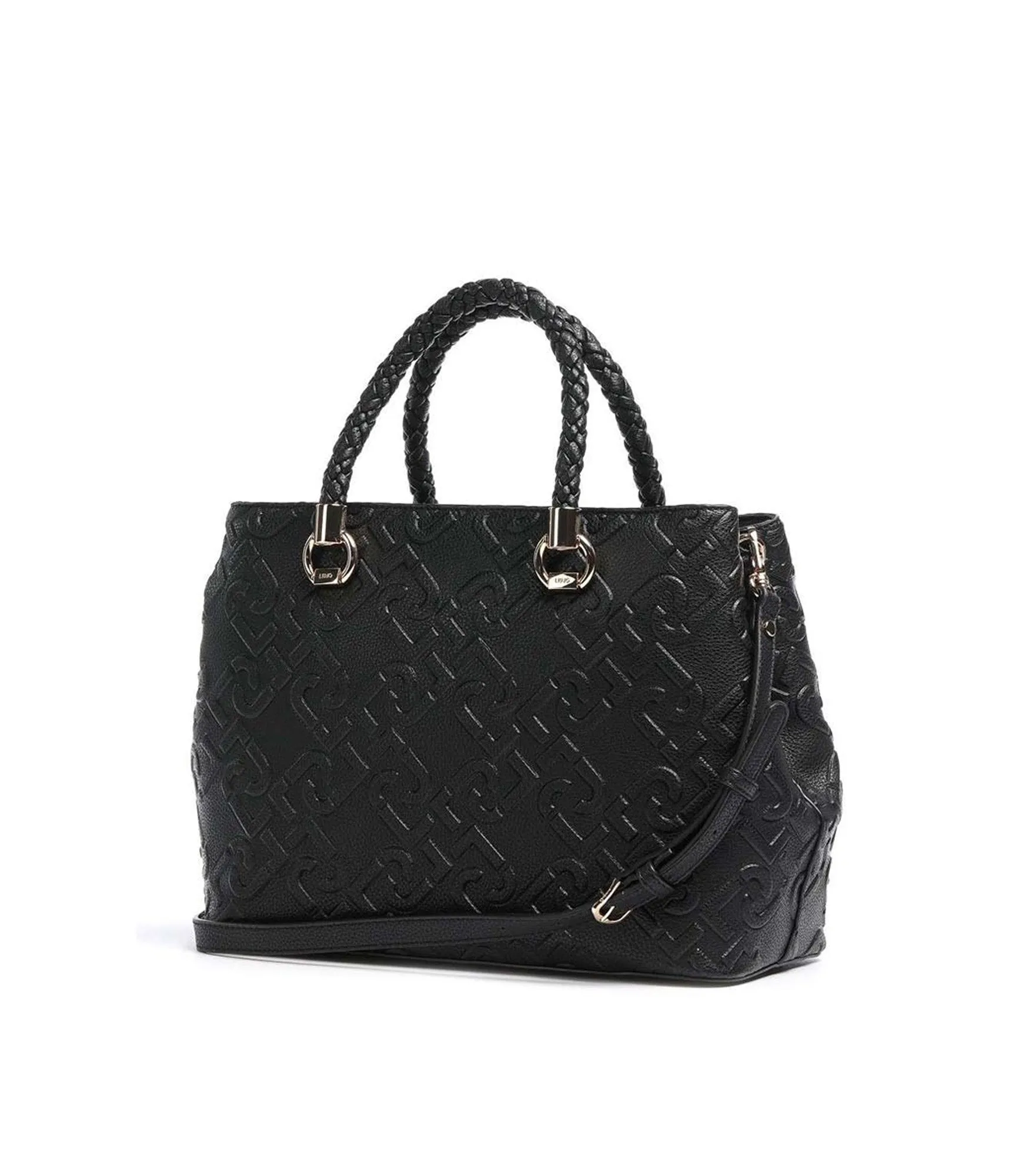 L Satchel Double Liu Jo Manhattan - Nero