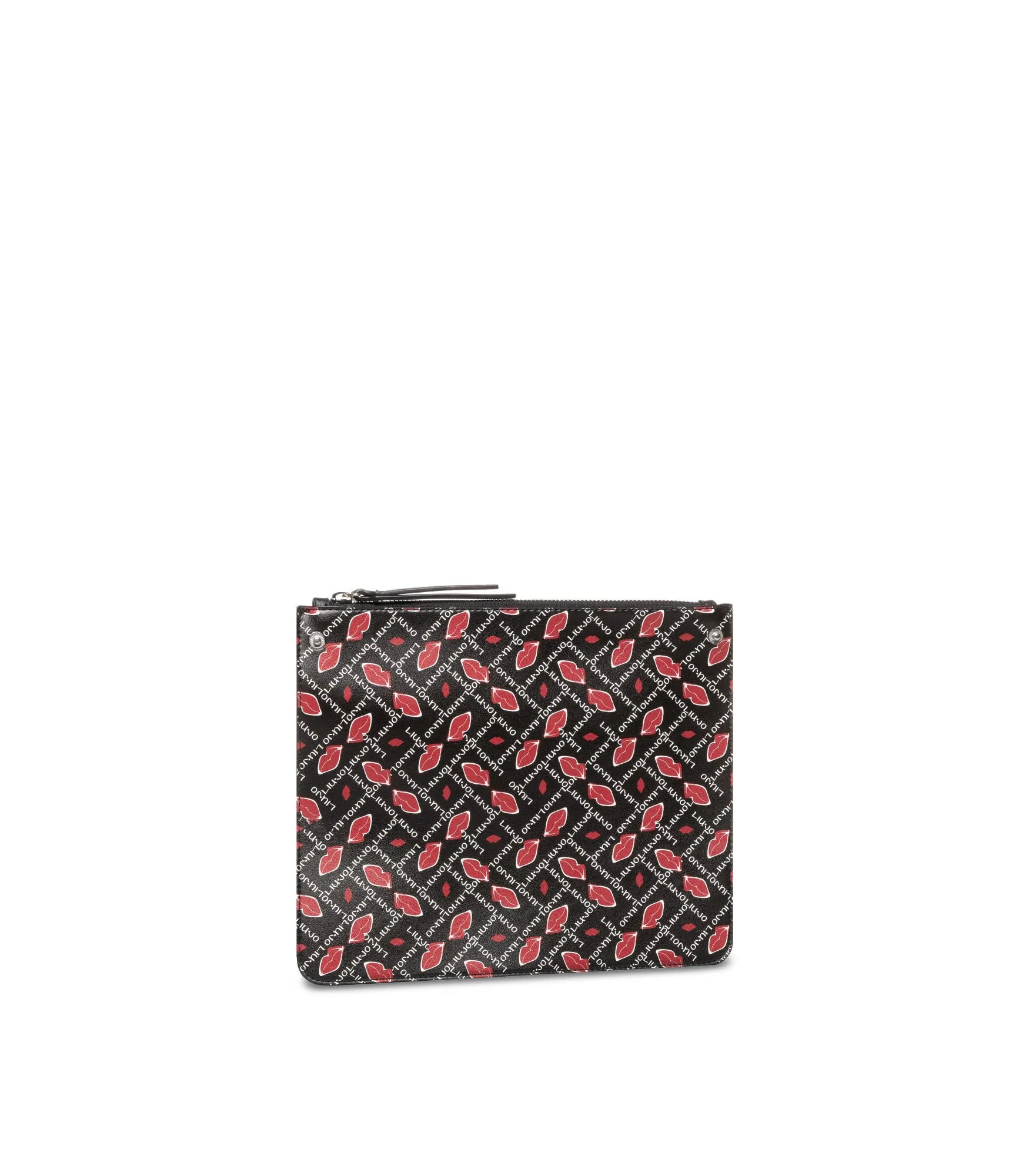 L Satchel - Nero/Bouche