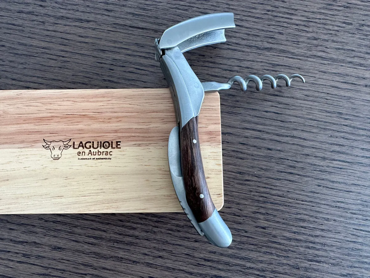 Laguiole en Aubrac Sommelier Waiter's Corkscrew with Grapevine Wood Handle