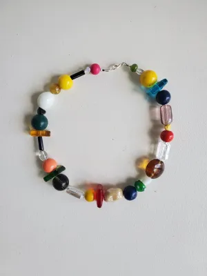 Large Confetti Mix Choker - Multicolor