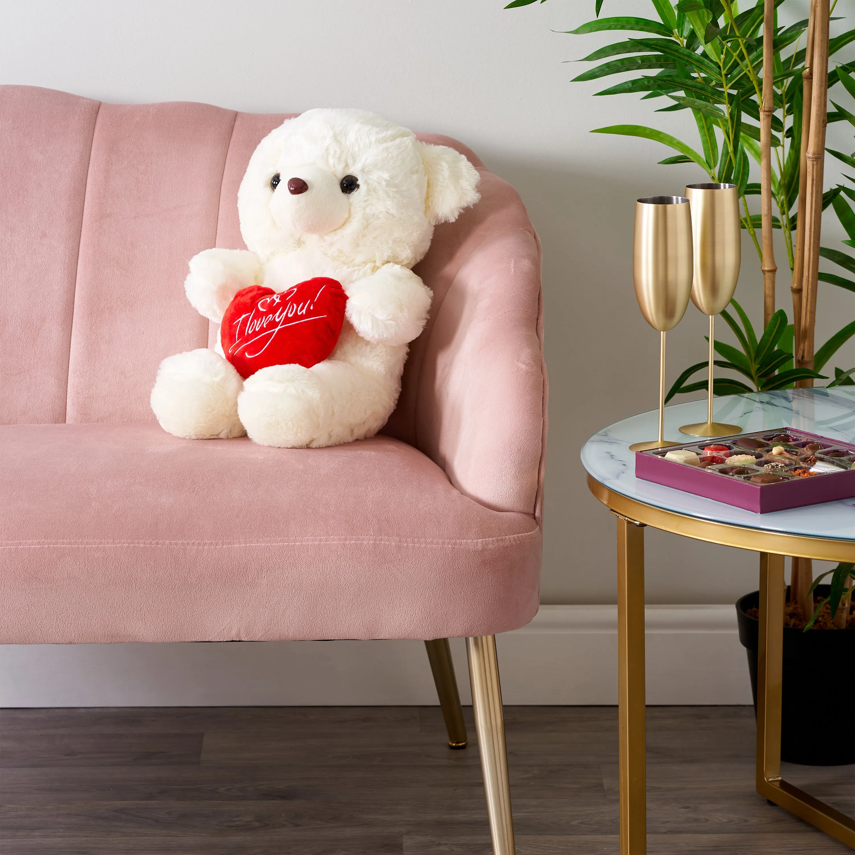 Large I Love You Valentines Teddy Bear