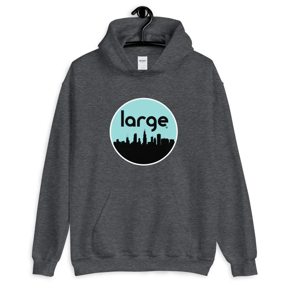 Large Music Skyline Unisex Hoodie