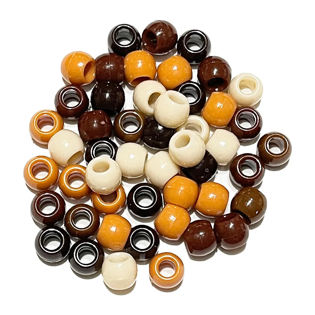 Latte Hair Beads
