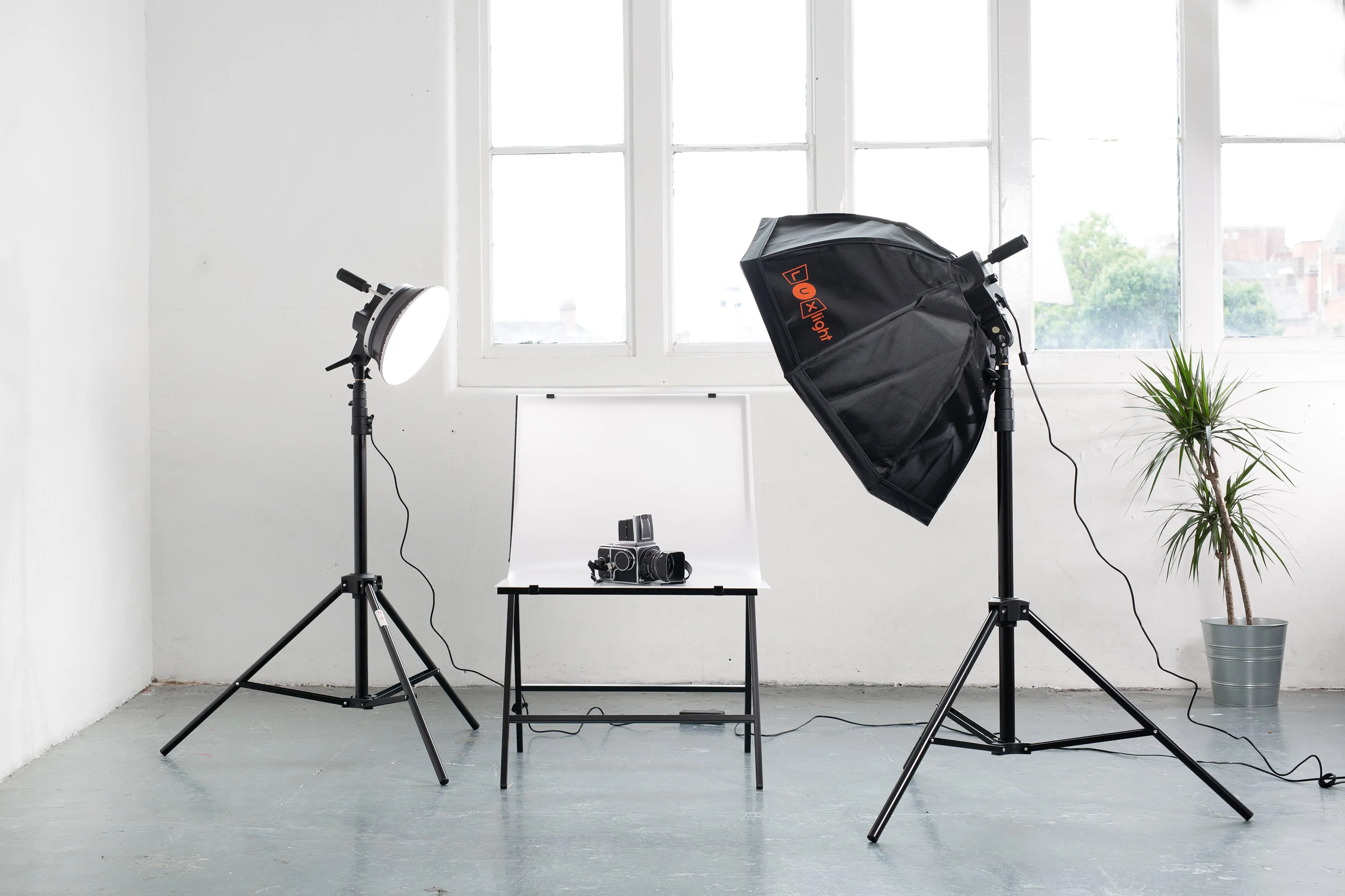 LED Octabox Photo & Video Lighting Kit - 2 x JL141 CRI 93 