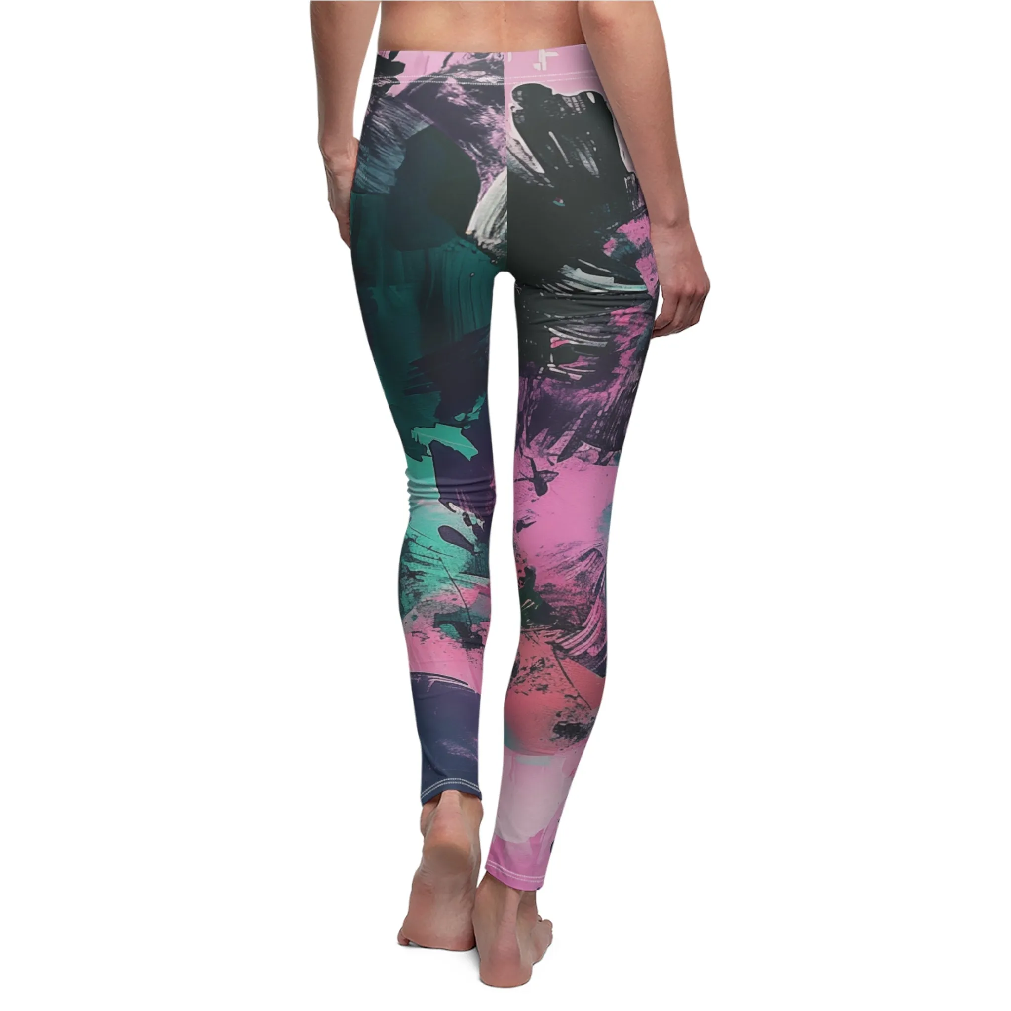 Legging à bande de taille régulière - active