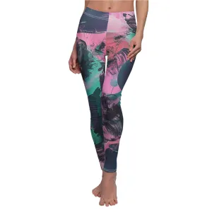 Legging à bande de taille régulière - active