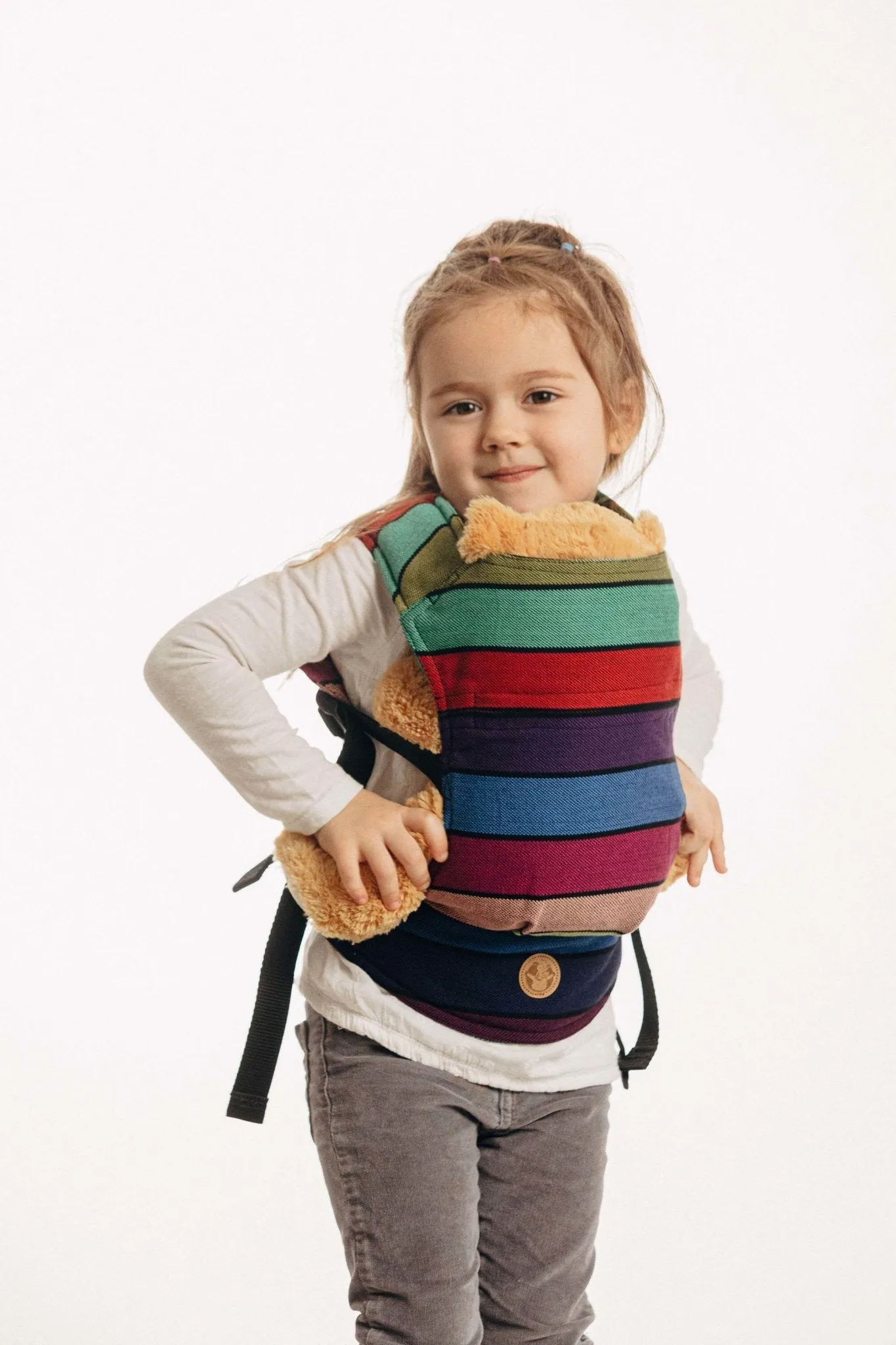 LennyLamb Doll Carrier -Carousel of Colours