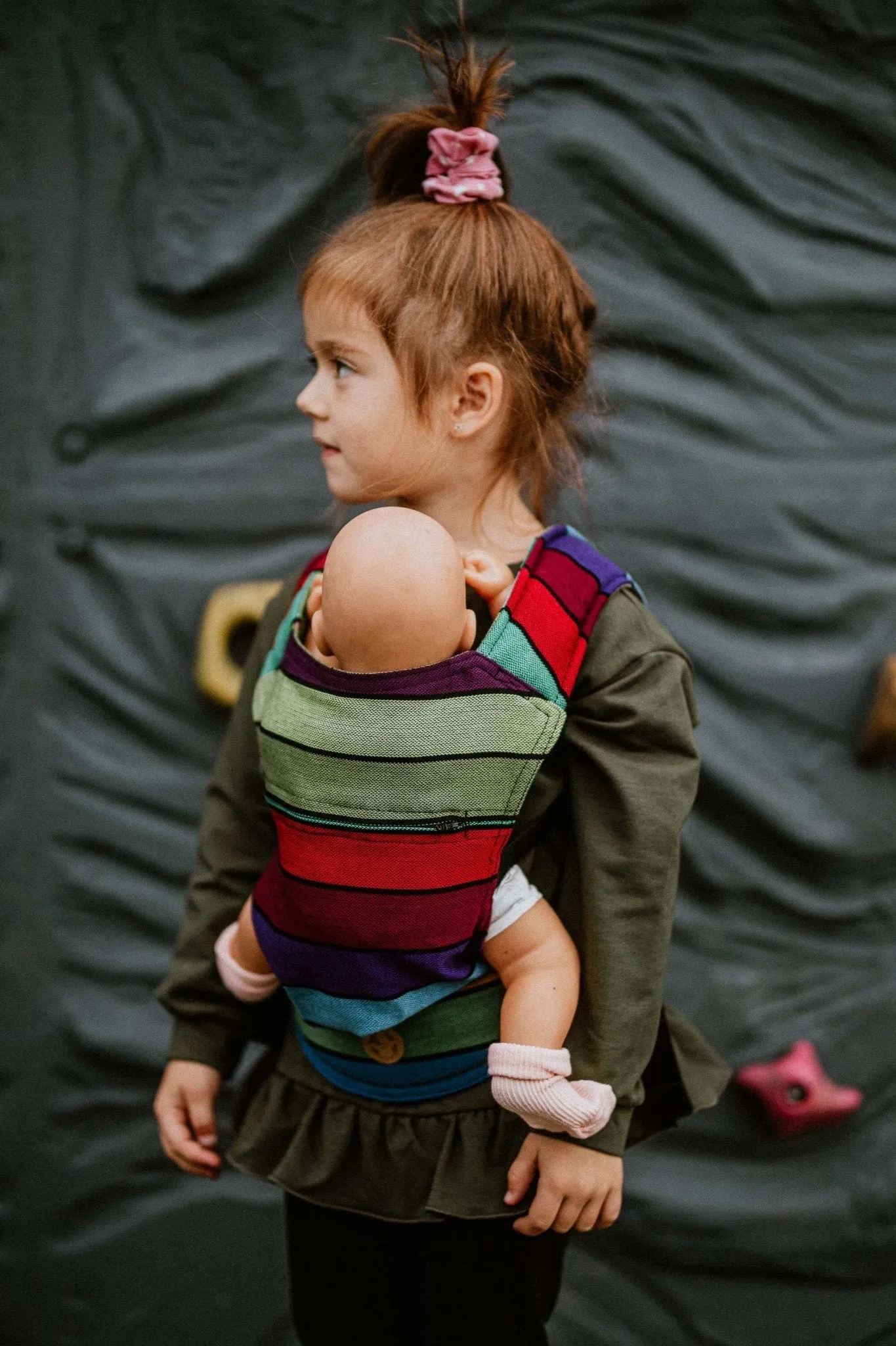 LennyLamb Doll Carrier -Carousel of Colours