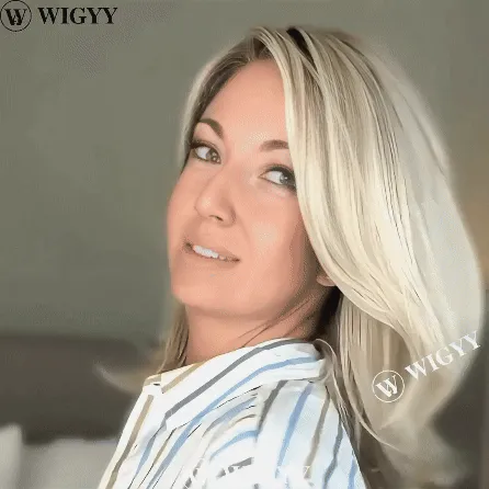 Leona - Wigyy Blonde Side Parting Elegant Wig