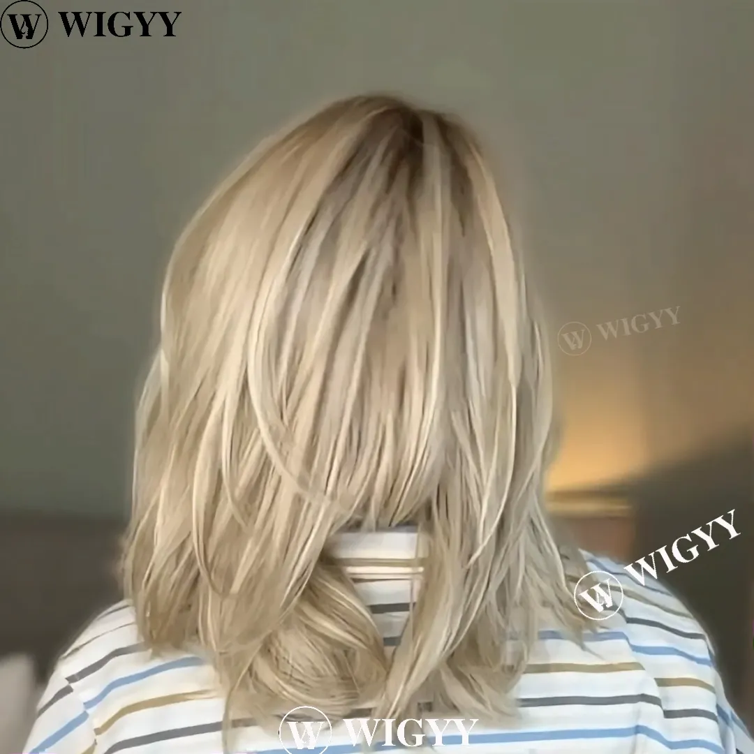 Leona - Wigyy Blonde Side Parting Elegant Wig