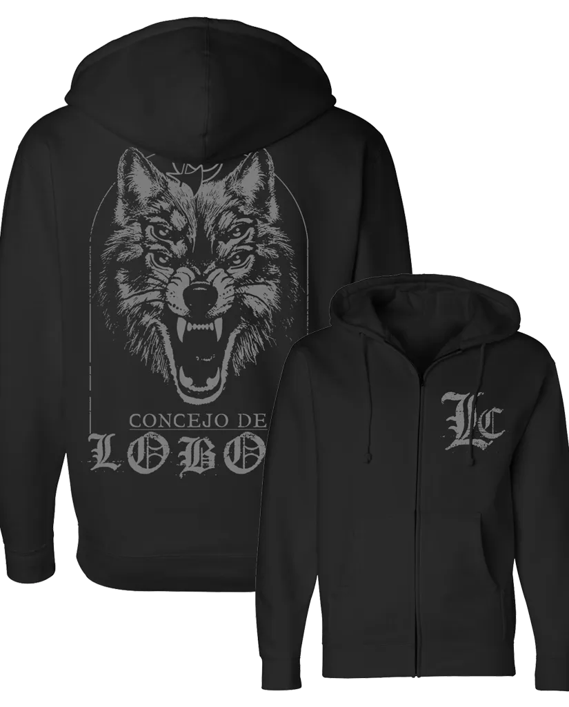 Liars Club "LOBOS" ZipUp Hoodie