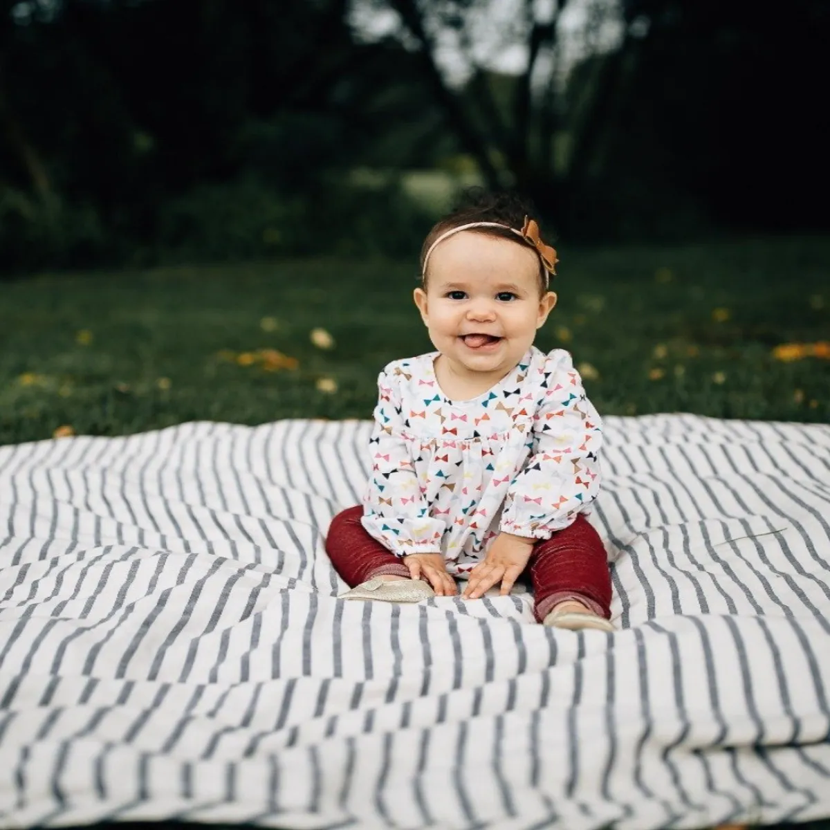 Lifetime Blanket (Toddler Blanket) - Original Breton Stripe