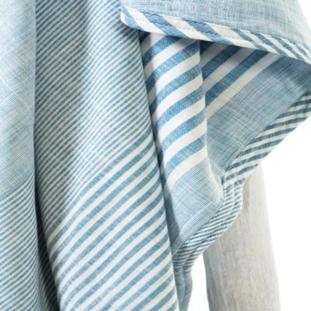 Lifetime Blanket (Toddler Blanket) - Soft Blue Stripe