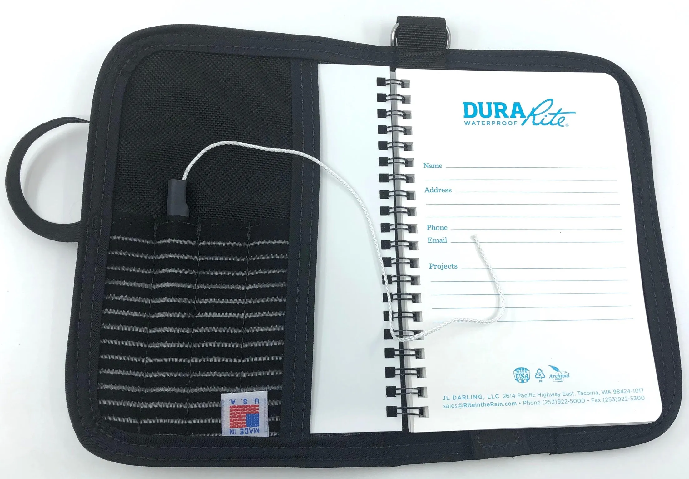 Light Monkey Wet Note Book with Cordura Cover