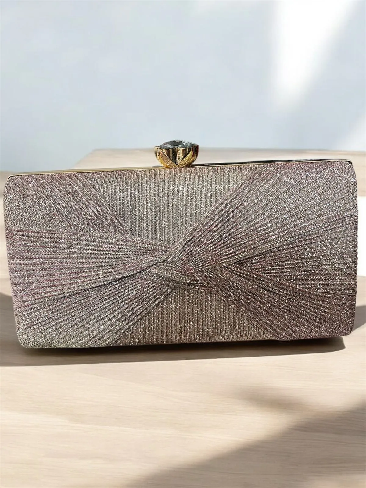 Light-Pink Clutch Bag
