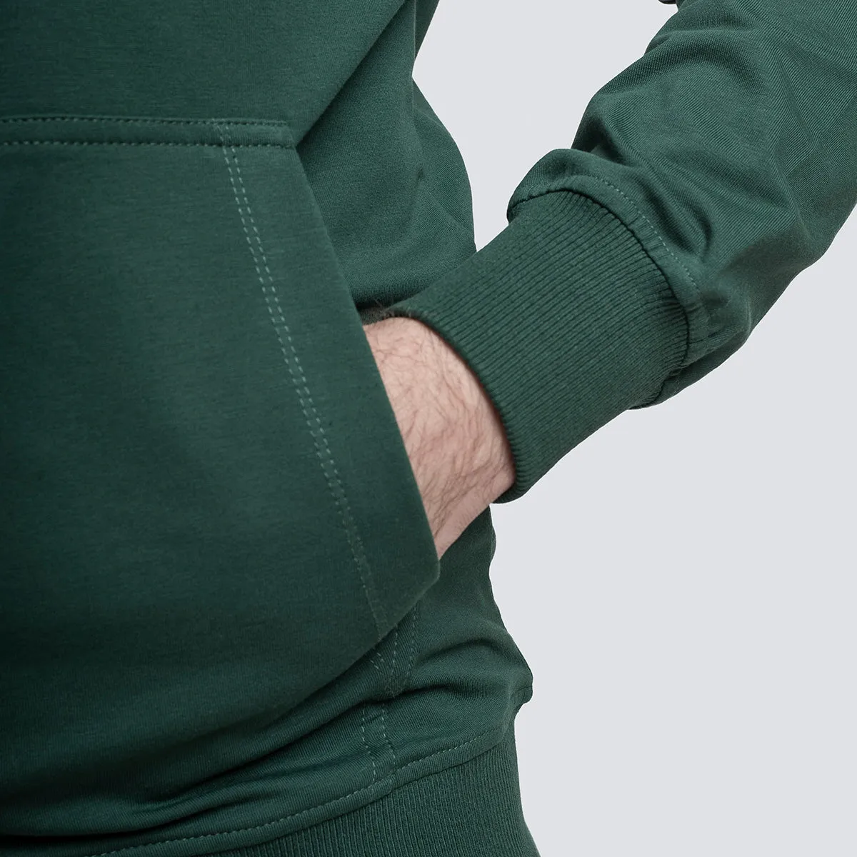 Light Zipper . Dark Green