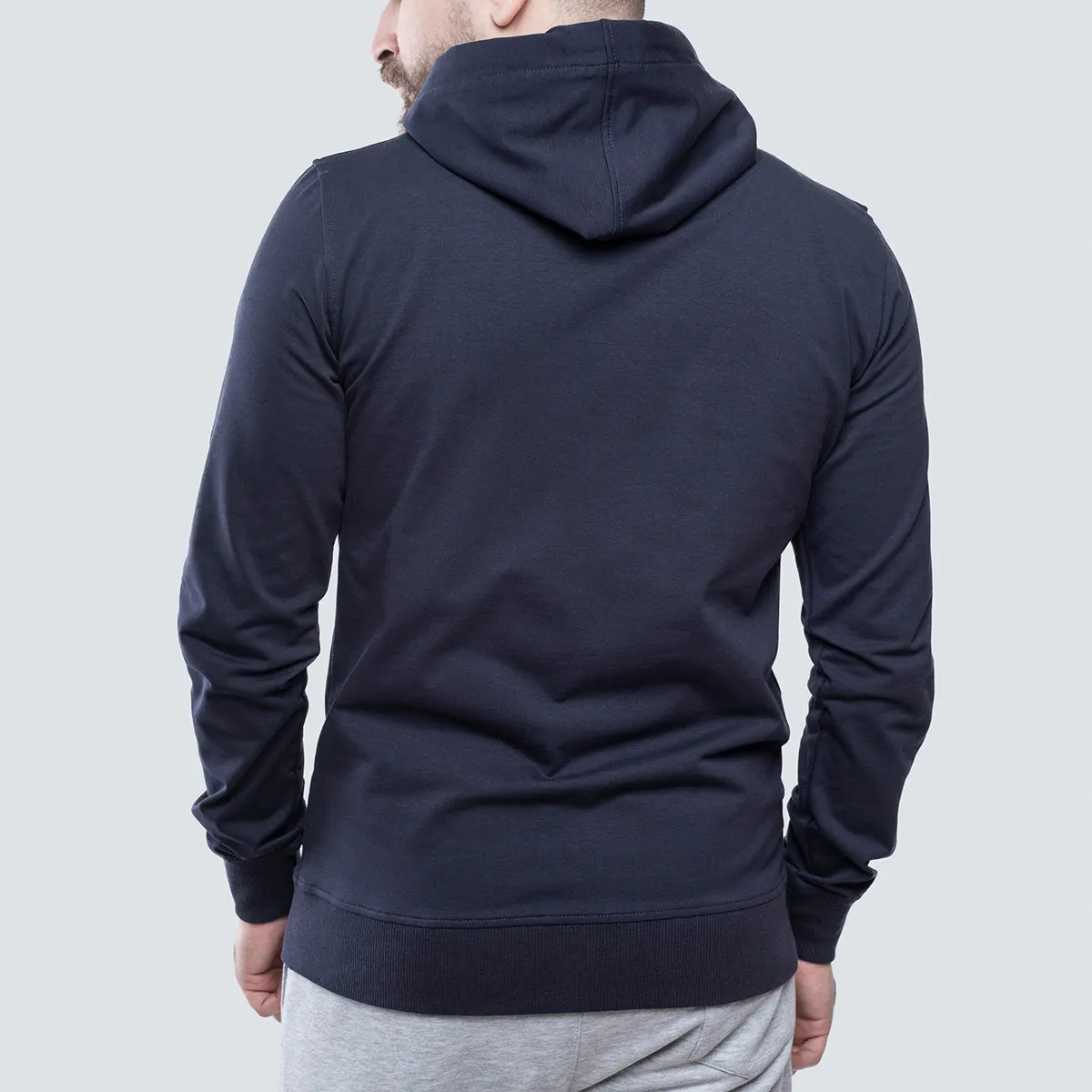 Light Zipper . Navy