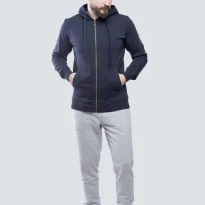 Light Zipper . Navy