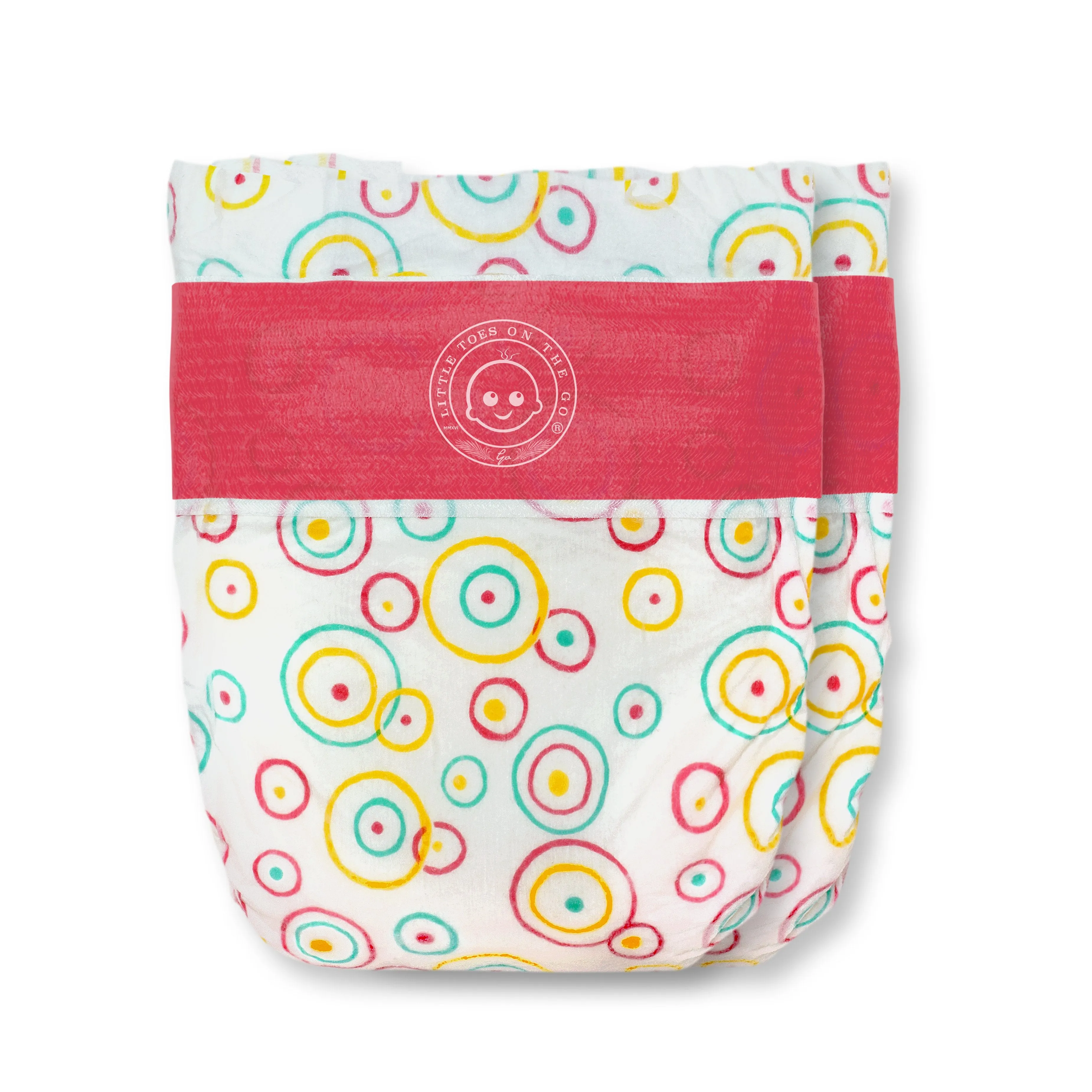 Little Toes Convenience On The Go 2x Diapers | Size Large (20-29 lbs)