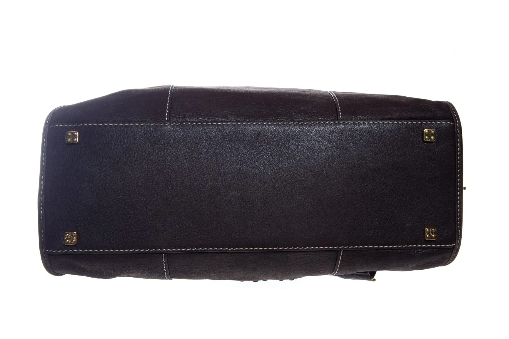 Loewe Brown Leather Amazona 36 Handbag