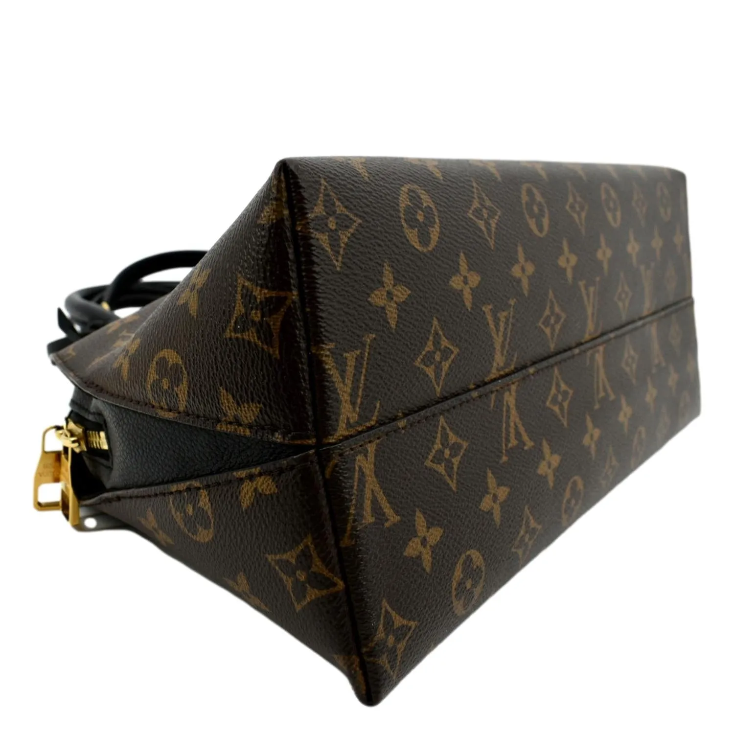 LOUIS VUITTON Alma B'N'B Monogram Canvas Shoulder Bag Brown
