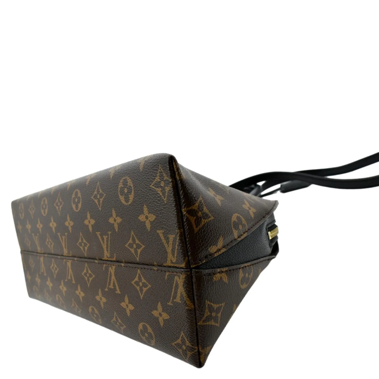 LOUIS VUITTON Alma B'N'B Monogram Canvas Shoulder Bag Brown