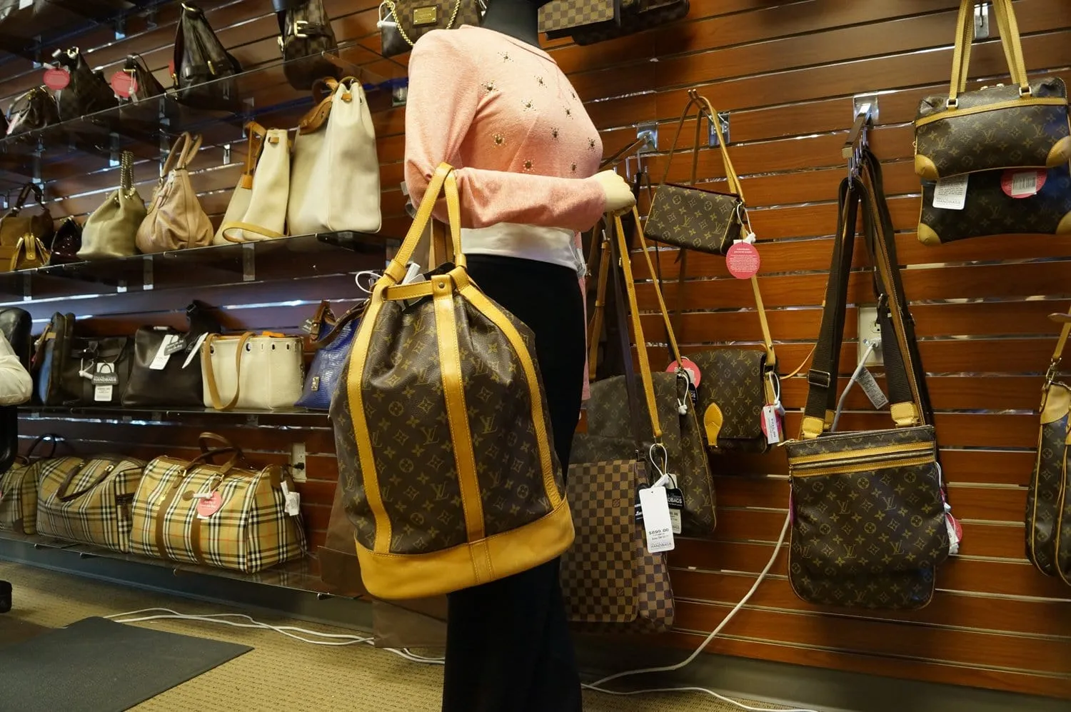 LOUIS VUITTON Backpack Bag Monogram Canvas Randonnee GM