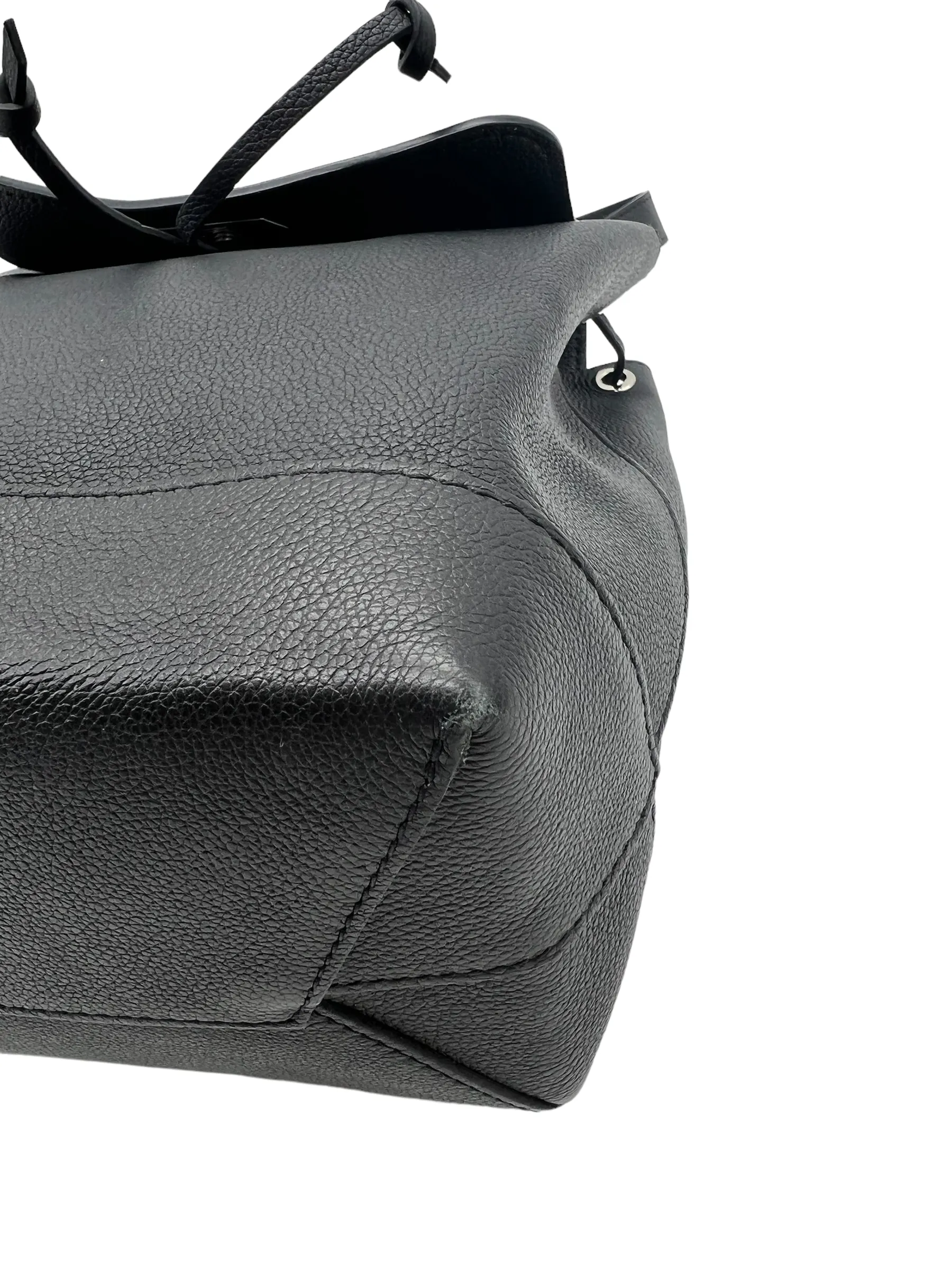 Louis Vuitton Black Calfskin Lockme Backpack Handbag