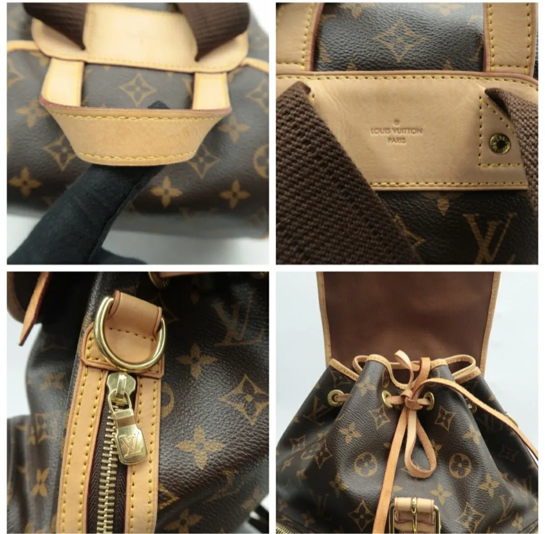 Louis Vuitton Bosphore Brown Monogram Canvas Backpack