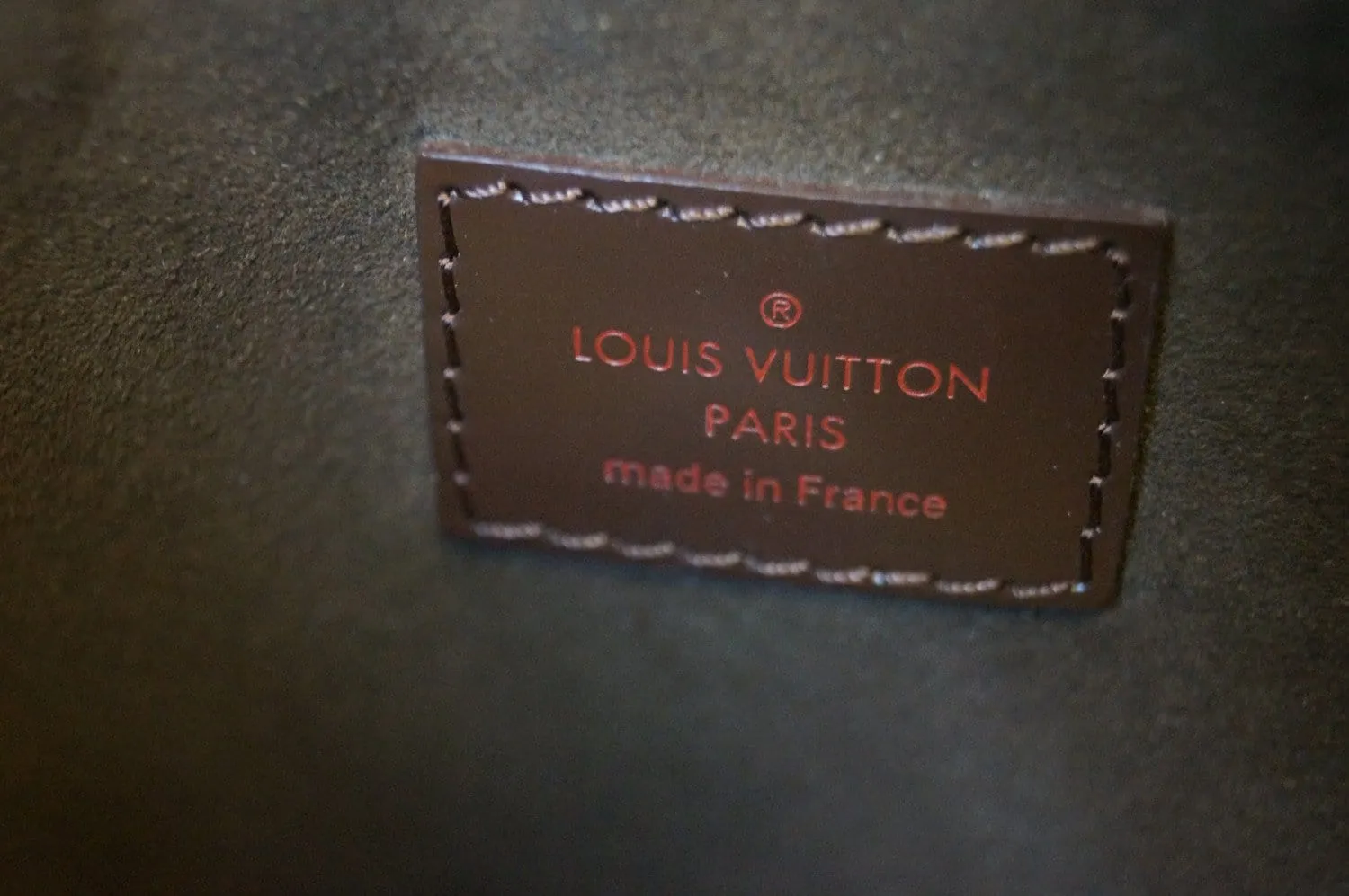 LOUIS VUITTON Damier Ebene Portobello Shoulder Handbag