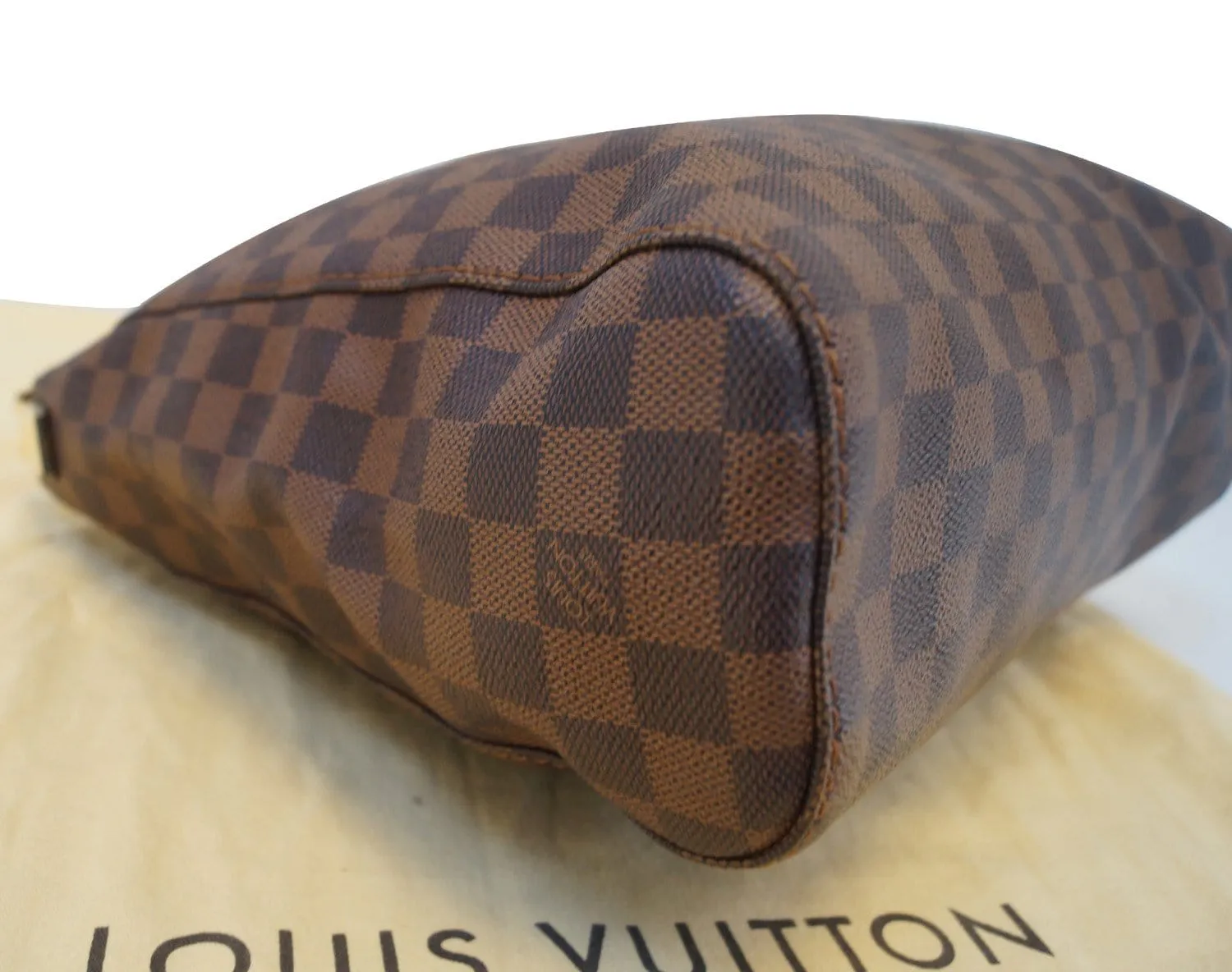LOUIS VUITTON Damier Ebene Portobello Shoulder Handbag