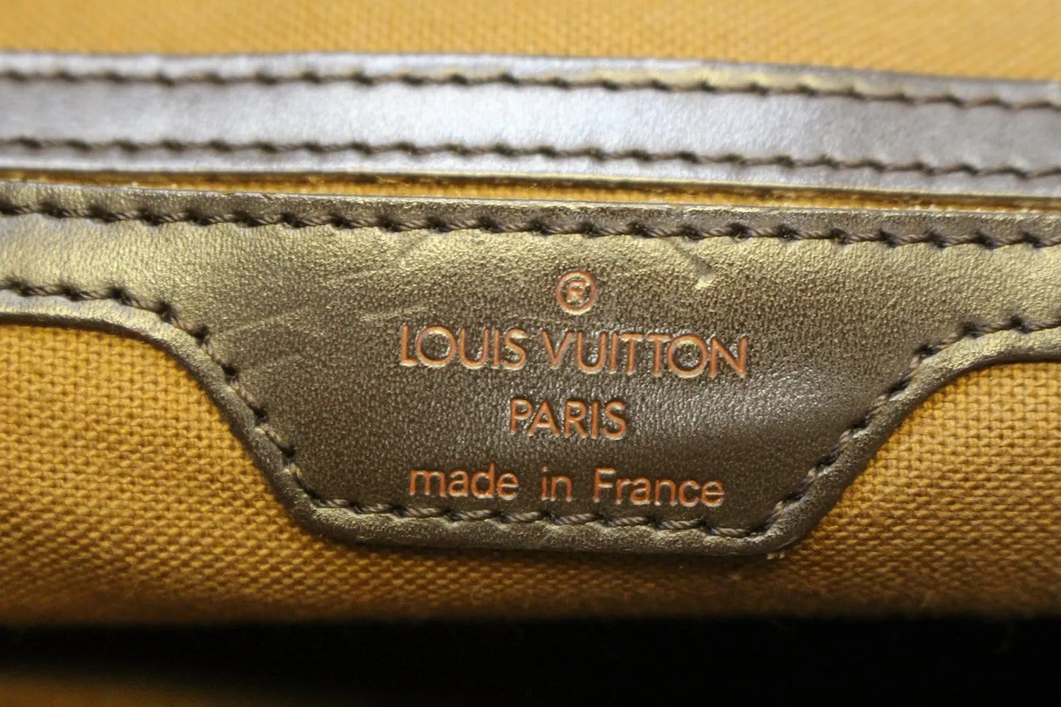 LOUIS VUITTON Damier Ebene SOHO Backpack Bag