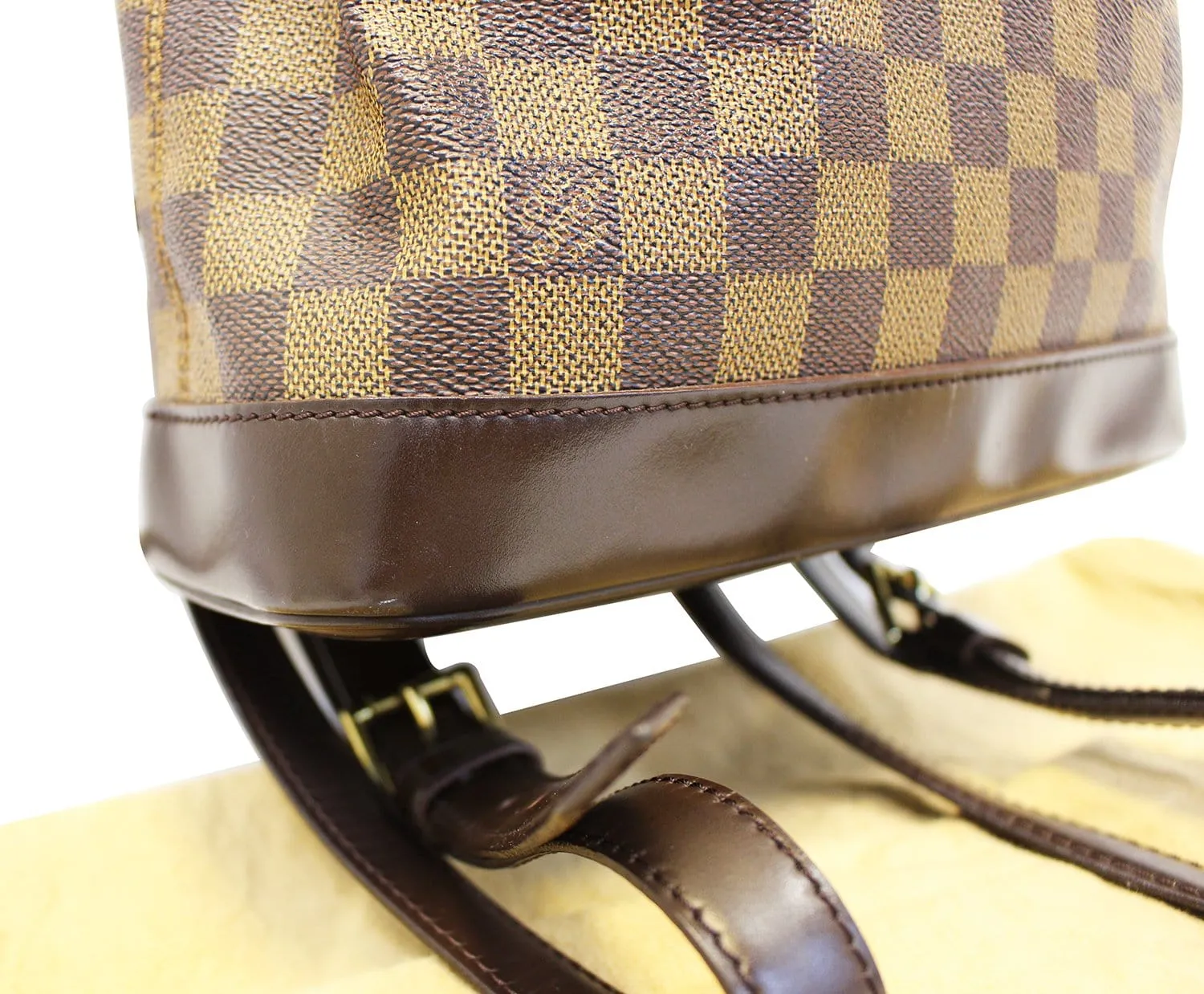 LOUIS VUITTON Damier Ebene SOHO Backpack Bag