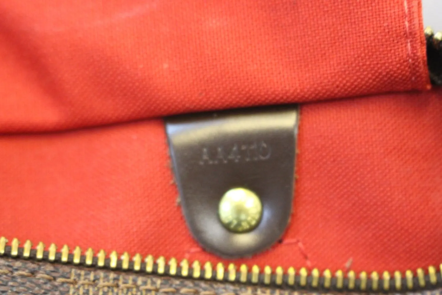 LOUIS VUITTON Damier Ebene Speedy 25 Handbag