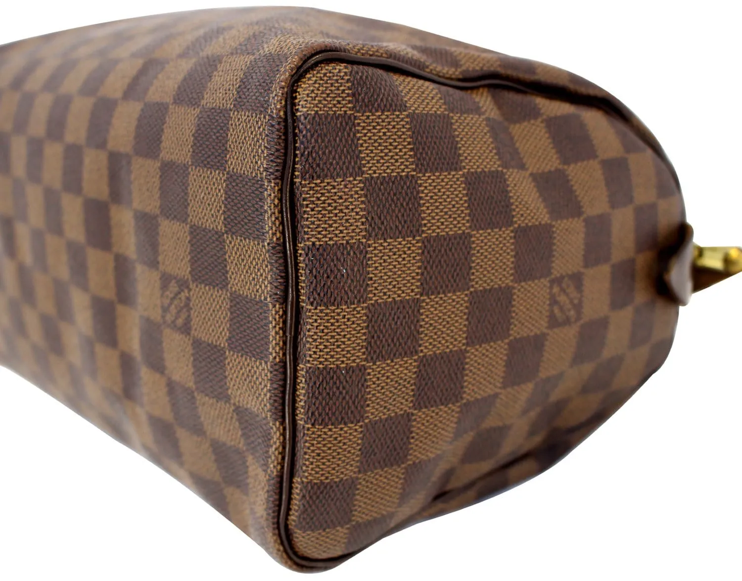LOUIS VUITTON Damier Ebene Speedy 25 Handbag
