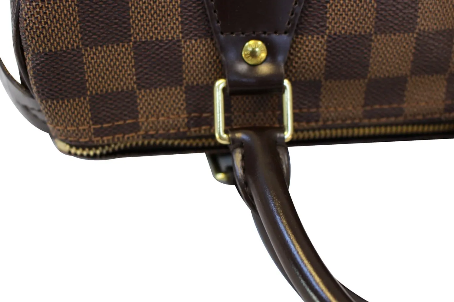 LOUIS VUITTON Damier Ebene Speedy 25 Handbag