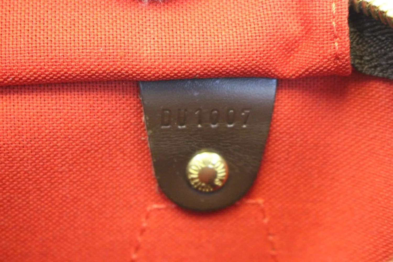 LOUIS VUITTON Damier Ebene Speedy 30 Satchel Bag
