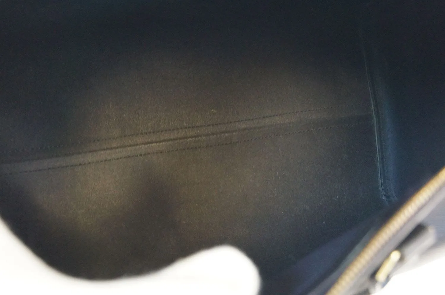 LOUIS VUITTON Epi Leather Black Speedy 35 Handbag