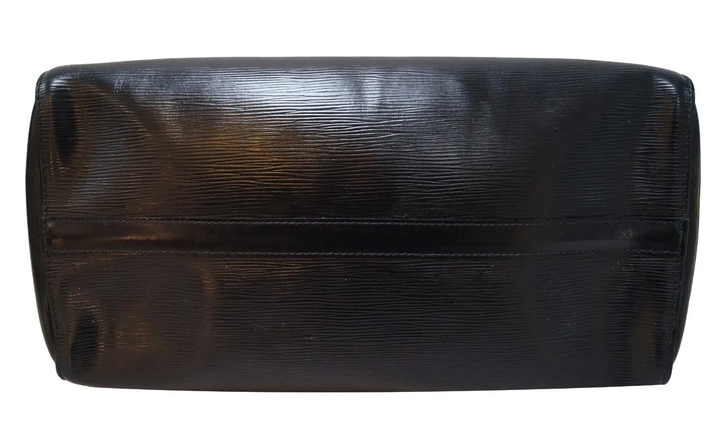 LOUIS VUITTON Epi Leather Black Speedy 35 Satchel Bag
