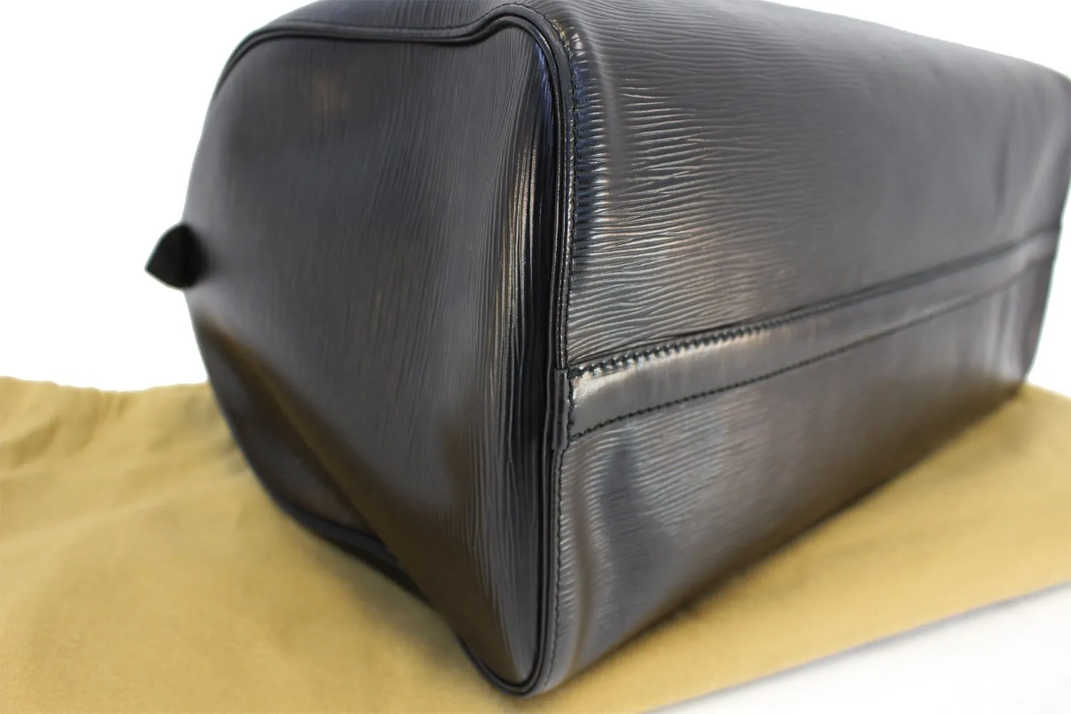 LOUIS VUITTON Epi Leather Black Speedy 40 Handbag
