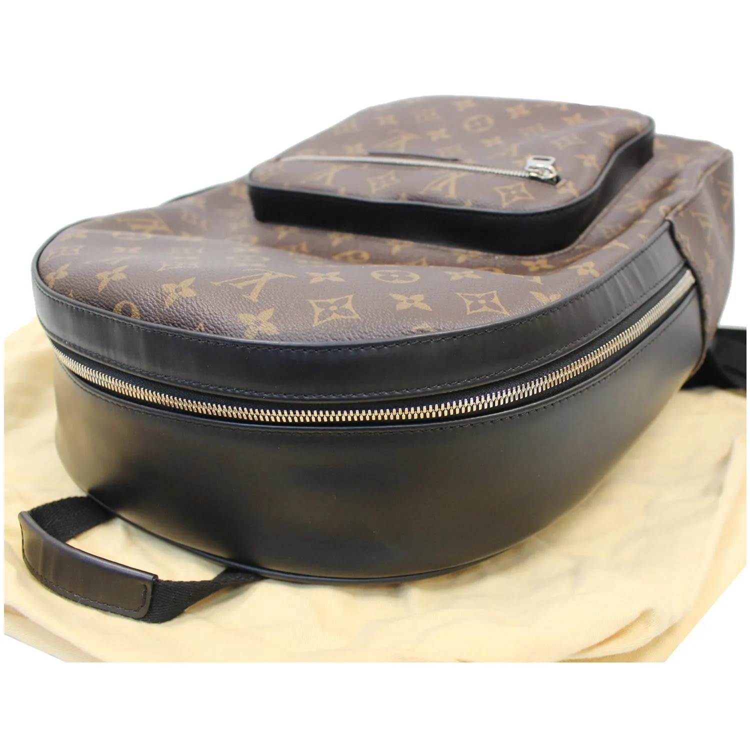 LOUIS VUITTON Josh Monogram Canvas Backpack Bag Brown