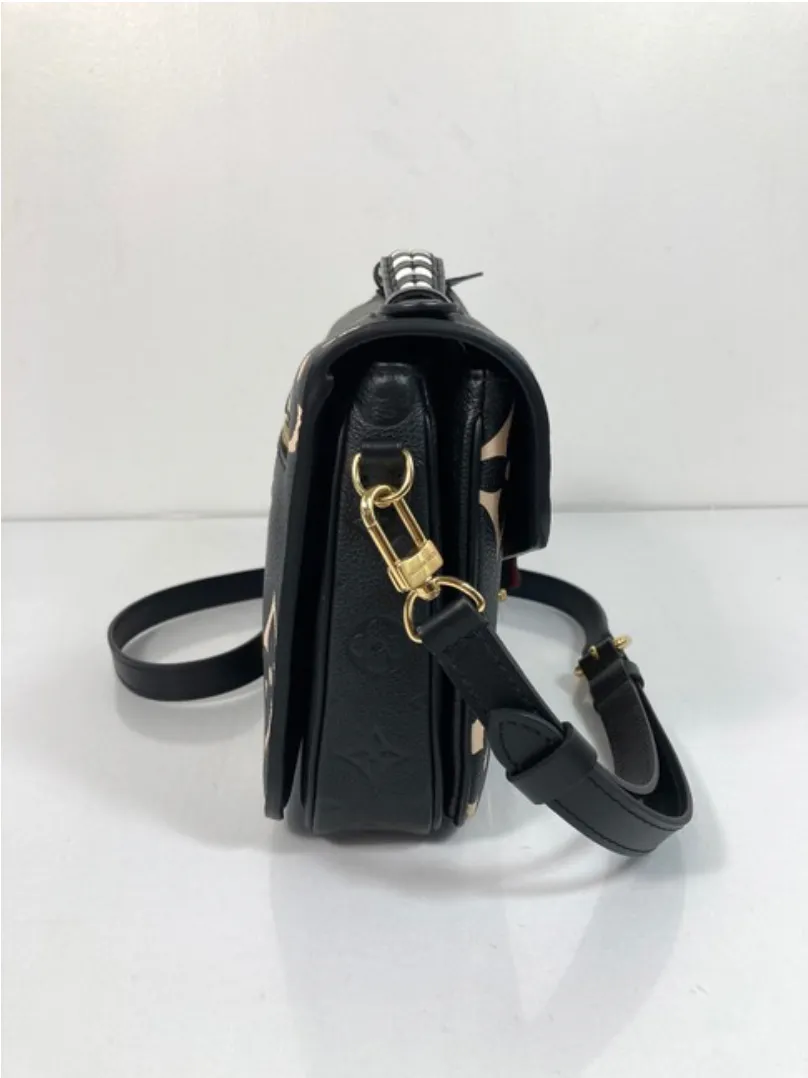 Louis Vuitton Limited Edition Crafty Monogram Metis in Black