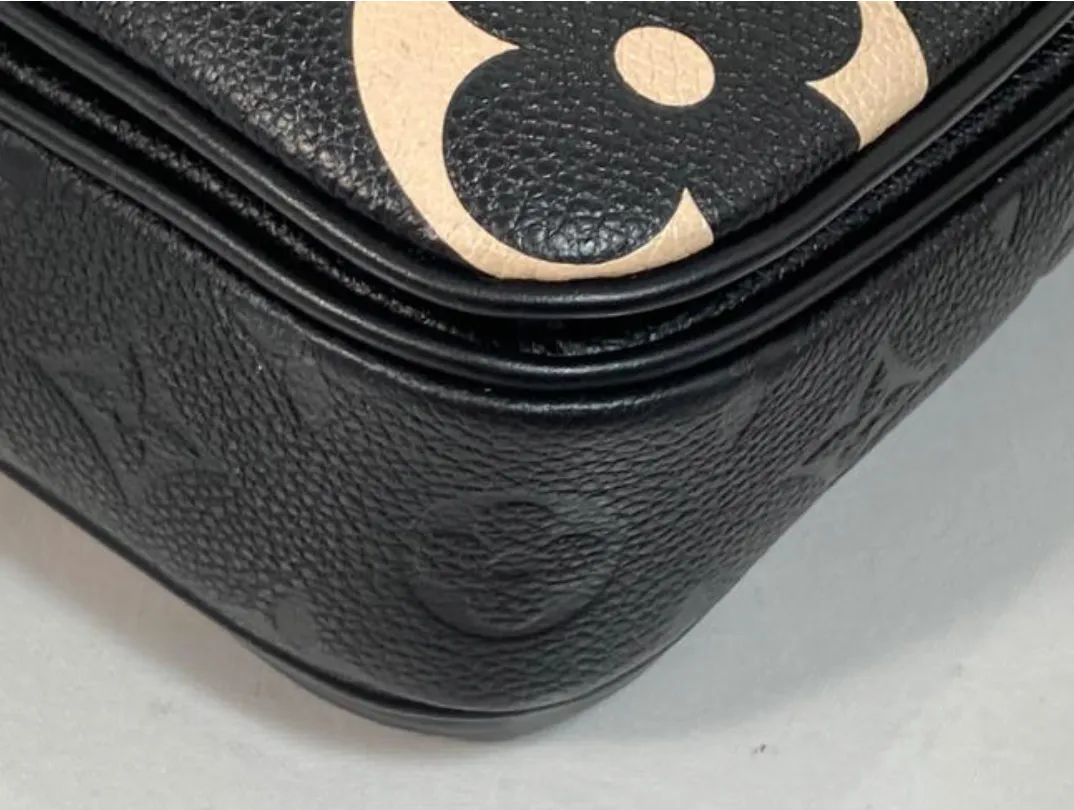 Louis Vuitton Limited Edition Crafty Monogram Metis in Black