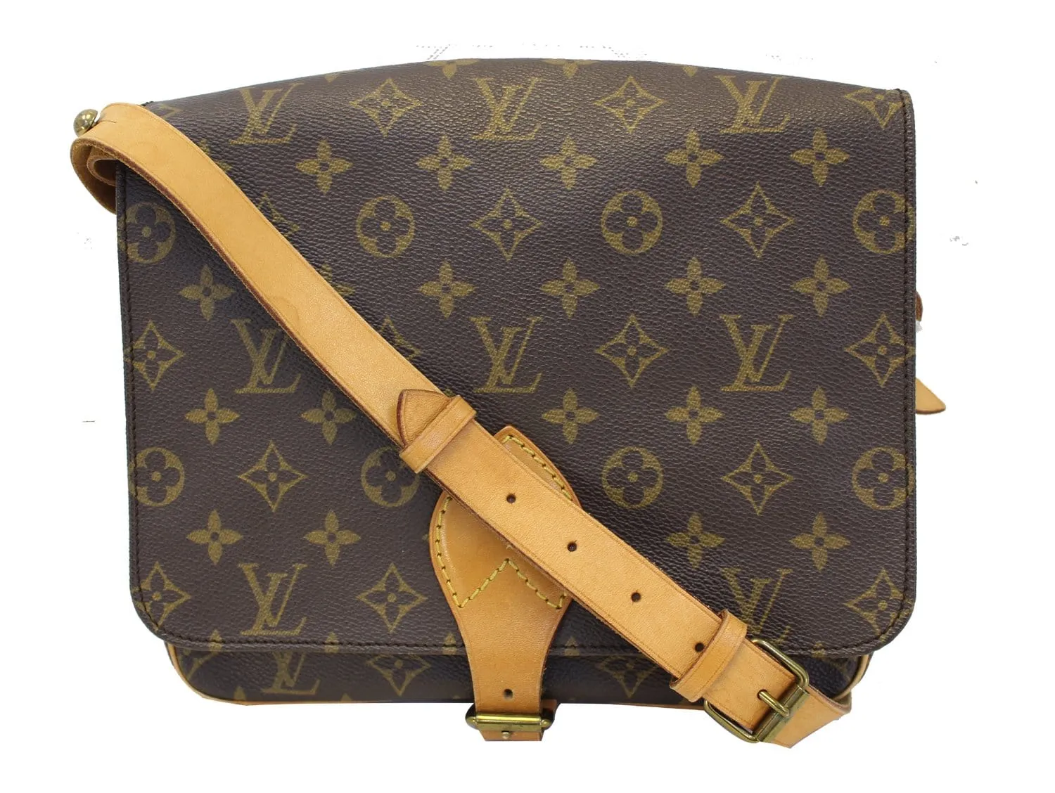 LOUIS VUITTON Monogram Canvas Cartouchiere GM Messenger Bag