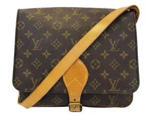 LOUIS VUITTON Monogram Canvas Cartouchiere GM Messenger Bag