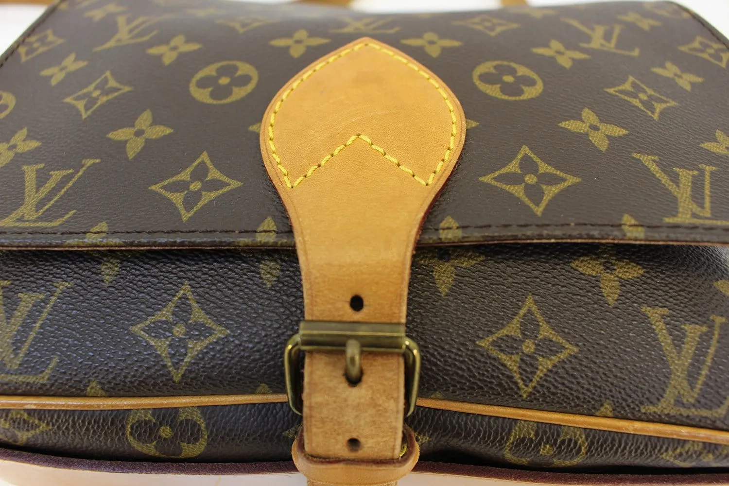 LOUIS VUITTON Monogram Canvas Cartouchiere GM Messenger Bag