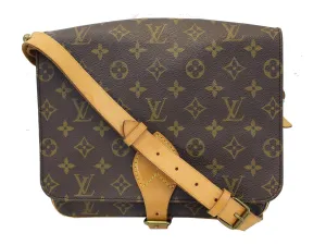 LOUIS VUITTON Monogram Canvas Cartouchiere GM Messenger Bag